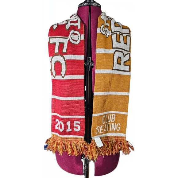 Sacramento Republic FC Red and Gold Scarf 2015 Club Seating - Picture 2 of 9